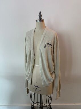 Upcycled Embroidered Dior Cardigan